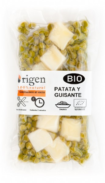 PATATA CON GUISANTE EXTRA FINO - 300 gramos